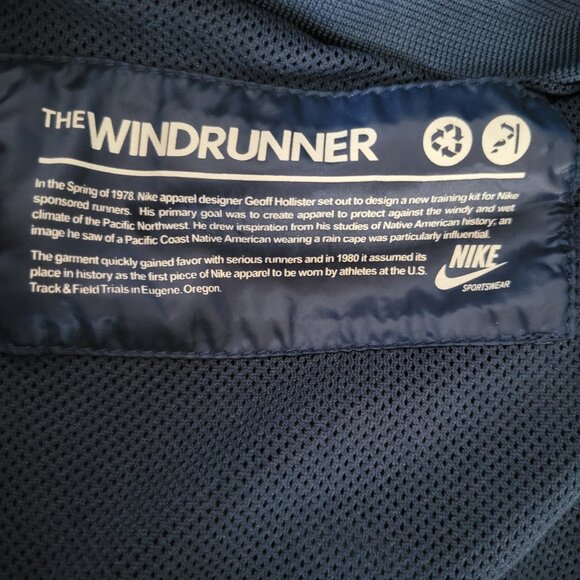 Rare Vintage Nike Glanz Windrunner Windbreaker Jacket, Men’s L, Green/Blue, Like - Picture 9 of 12
